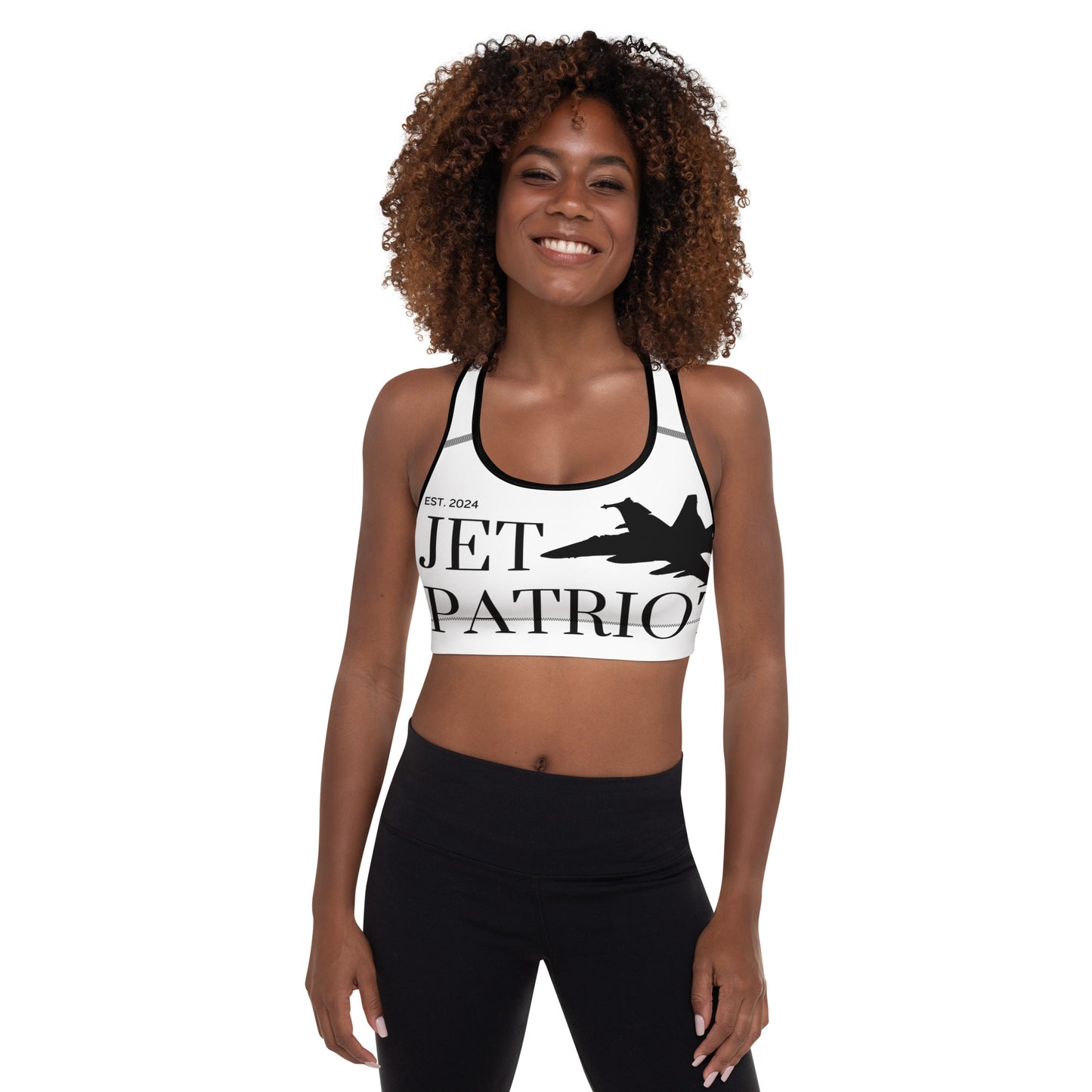 Jet Patriot Padded Sports Bra
