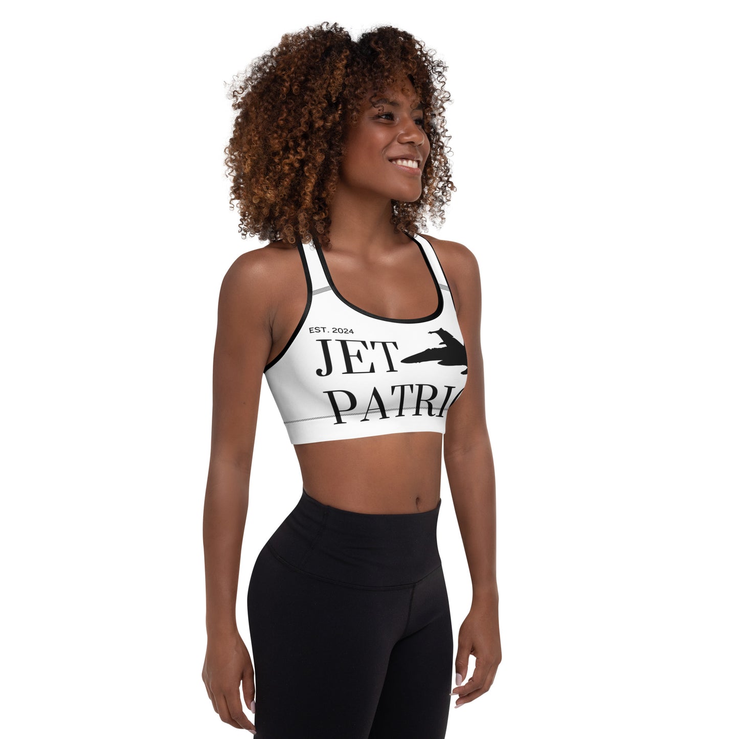 Jet Patriot Padded Sports Bra