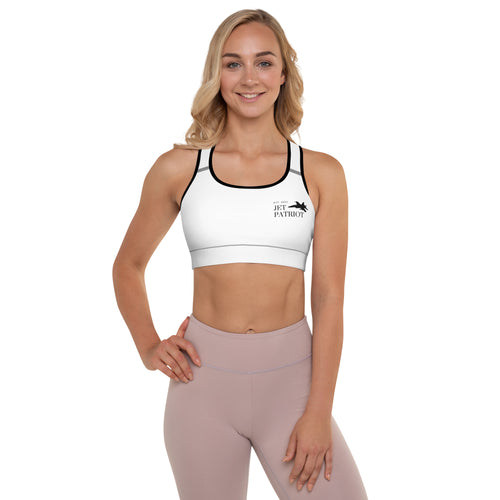 Padded Sports Bra – black