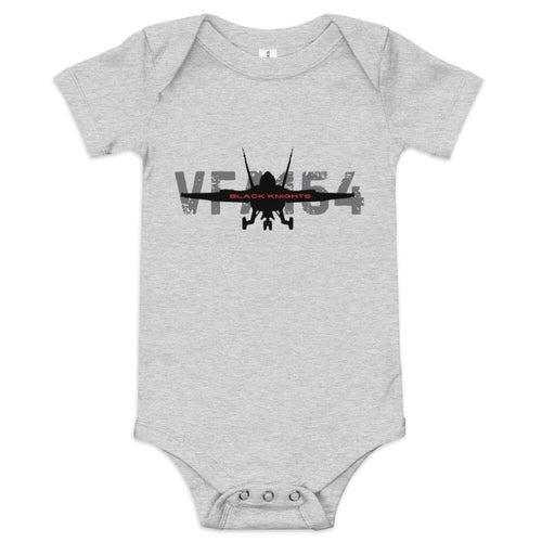Baby short sleeve one piece – athletic heather
