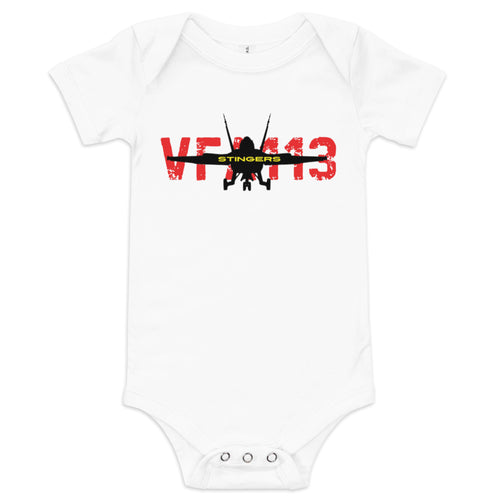 Baby short sleeve one piece – white