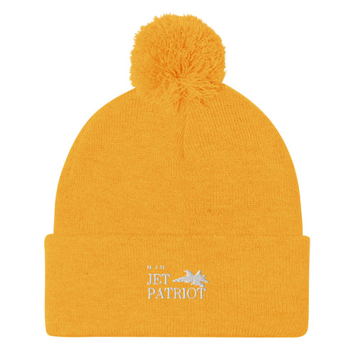 Pom-Pom Beanie – gold