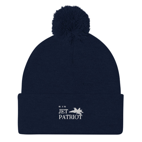 Pom-Pom Beanie – navy