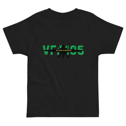 Toddler jersey t-shirt – black