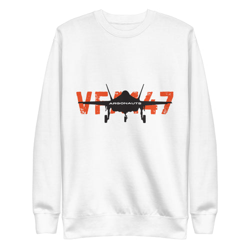 Unisex Premium Sweatshirt – white
