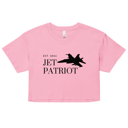 Women’s Crop Top Tee – bubblegum