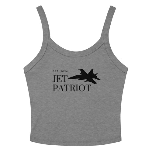 Women’s micro-rib tank top – athletic heather