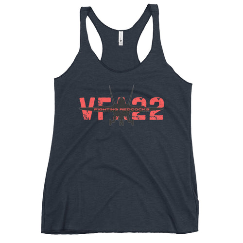 Women's Racerback Tank – vintage navy
